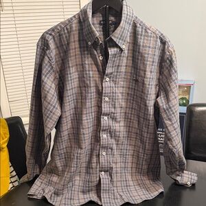 Southern Marsh Multicolor Plaid Button-Down Shirt